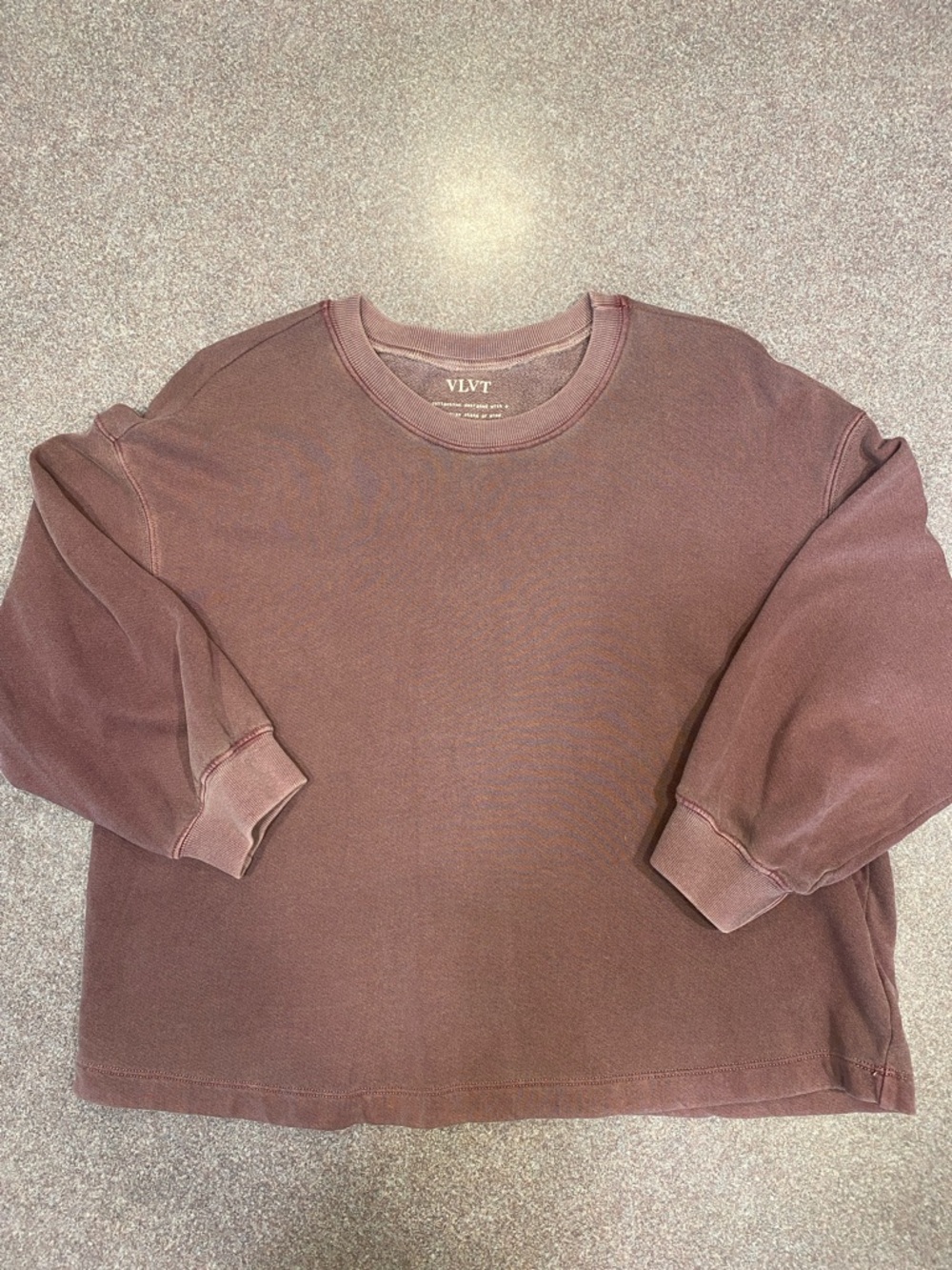 VLVT Mauve Crewneck Sweatshirt